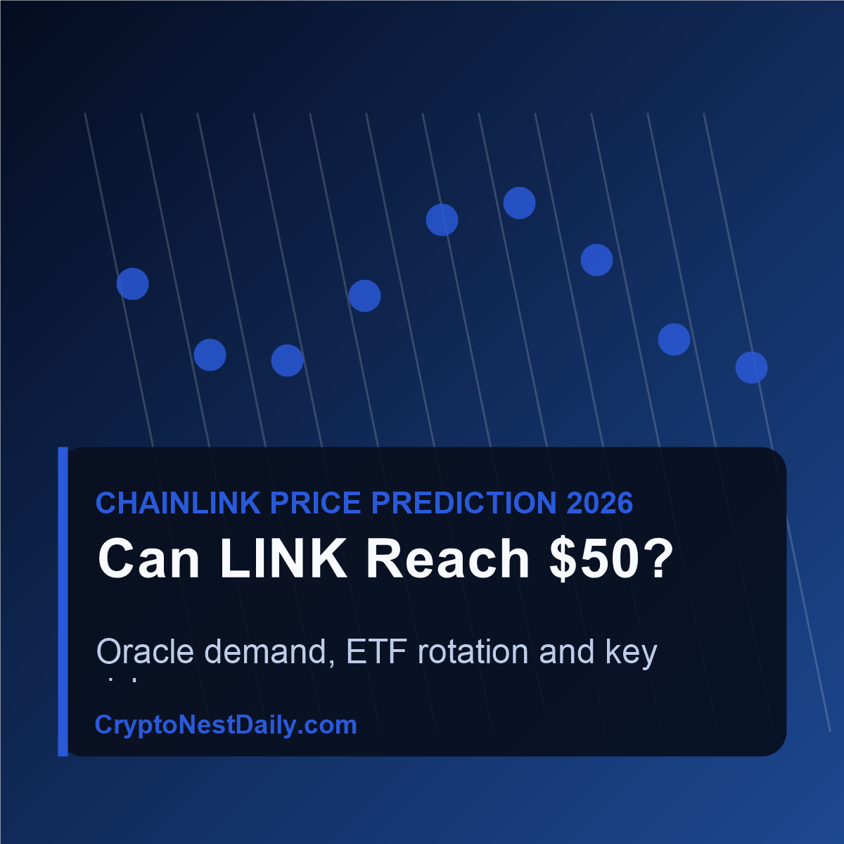 Chainlink Price Prediction 2026: Can LINK Reach $50?