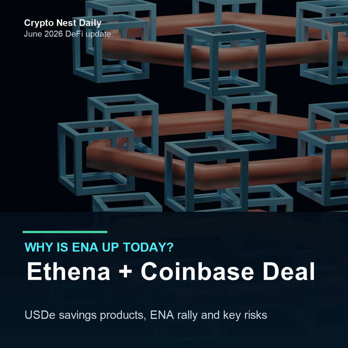 why is Ethena ENA up today - Why Is Ethena (ENA) Up Today? Coinbase Deal Explained