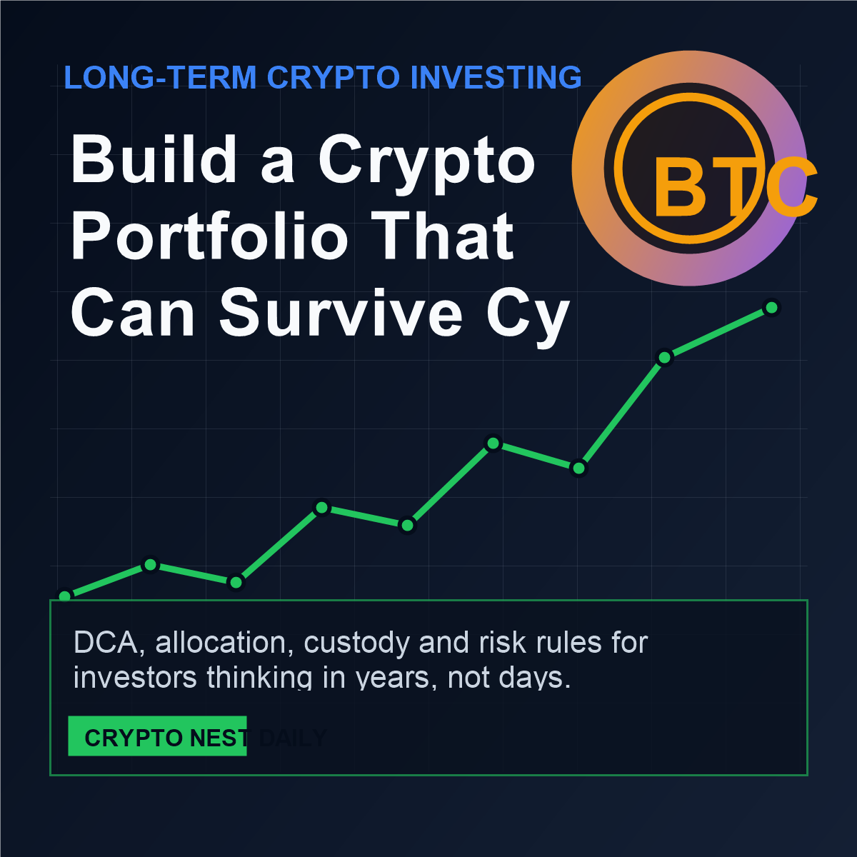 How to Build a Long-Term Crypto Portfolio That Survives Cycles